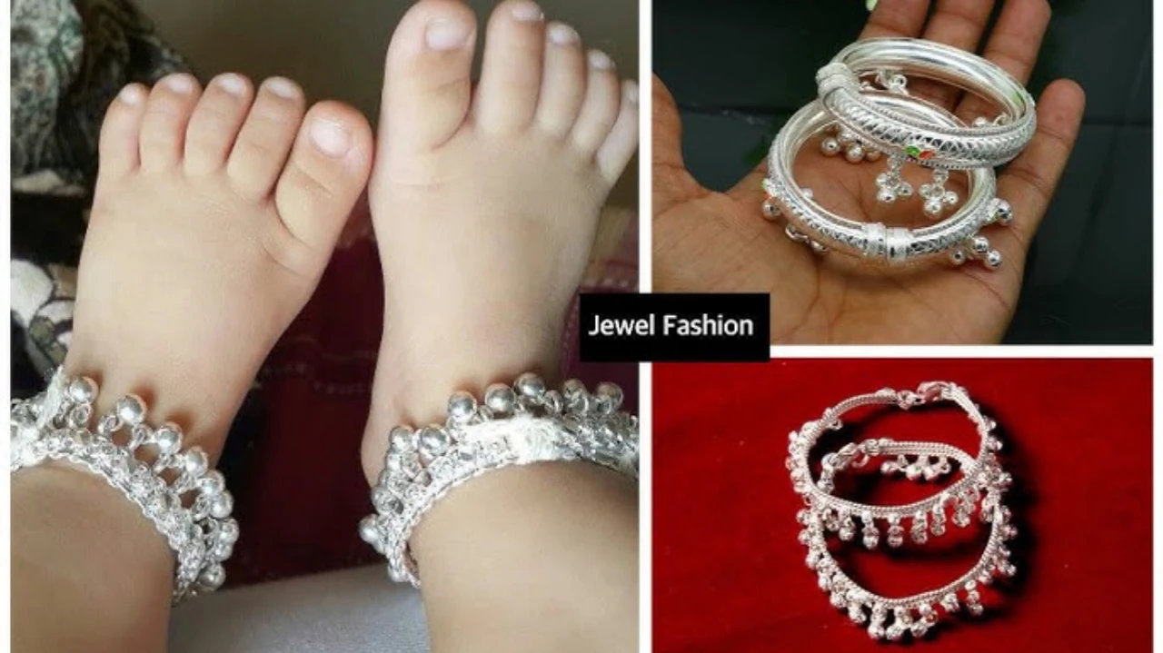 Trendy Silver Payal For Baby Girl :चैत्र नवरात्र में नन्ही परी के पैरो की छम - छम से गूँज उठेगा घर आँगन