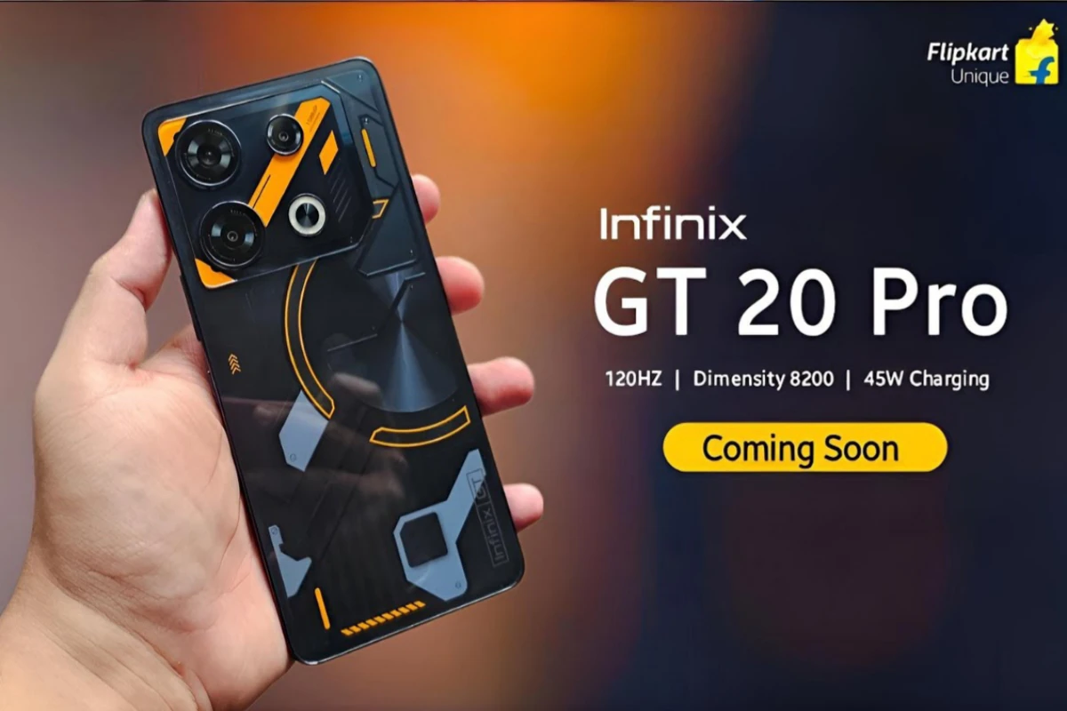 Infinix GT 20 Pro 5G Smartphone will get in-display fingerprint and 108 MP Ai camera