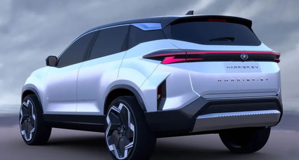 स्टाइलिश लुक और दमदार परफॉर्मेंस के साथ पेस है Tata Harrier EV car जाने ब्रांडेड फीचर्स