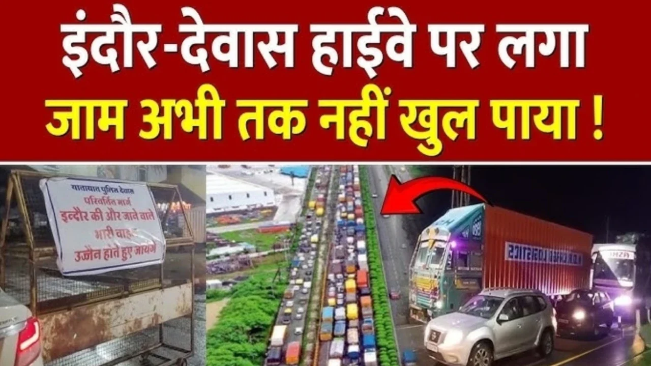 MP News: 32 घंटे की त्रासदी: इंदौर-देवास बायपास पर महाजाम में फंसी 4000 गाड़ियां, तीन की मौत