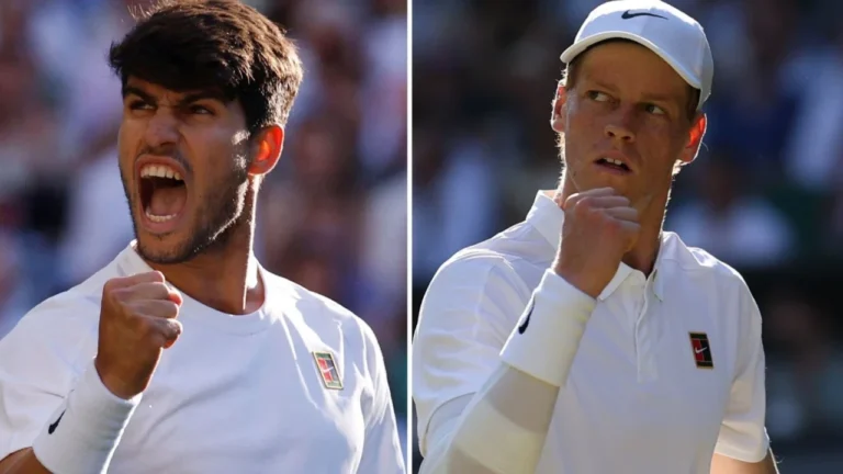 Wimbledon 2025: दुनिया के नंबर एक टेनिस खिलाड़ी यानिक सिनर और डिफेंडिंग चैंपियन कार्लोस अल्कराज आमने-सामने