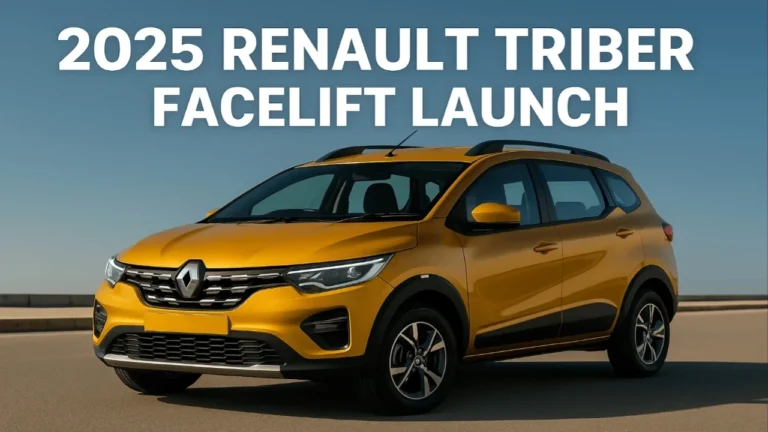 Renault Triber Facelift 2025: नए लुक शानदार फीचर्स और जानिए कीमत की पूरी डिटेल